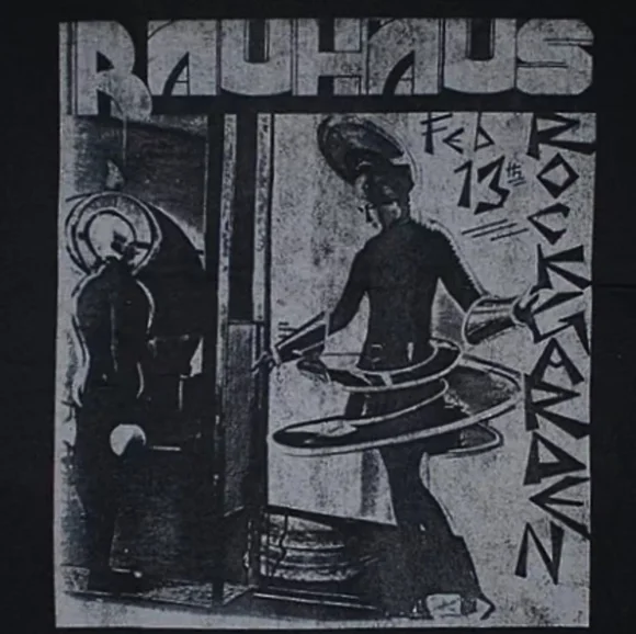 Bauhaus Rock Garden Distressed Black Shirt - Picture 2 of 2